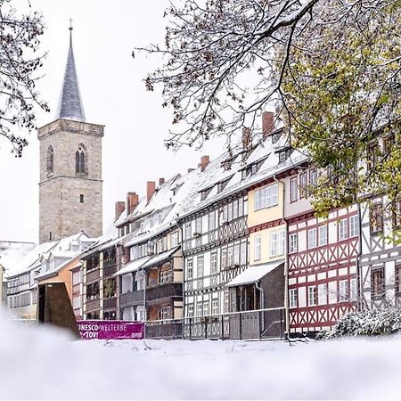 Apartment am Luisenpark Erfurt Buitenkant foto